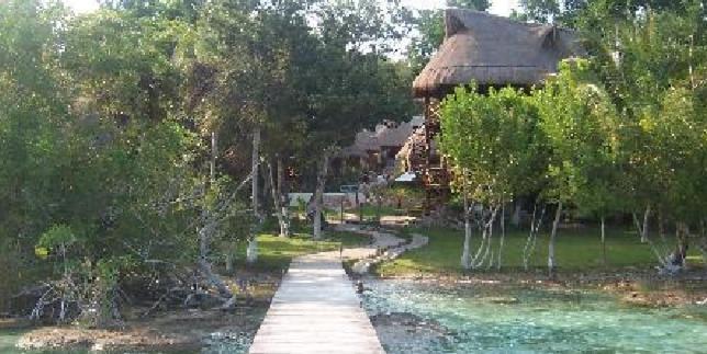 Villas Eco-Romanticas Kuuch Ka'Anil Bacalar Kültér fotó